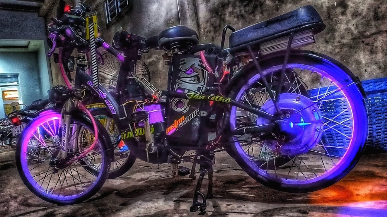 Xe đạp trợ lực điện - Dân Hà Nội độ mốt 
