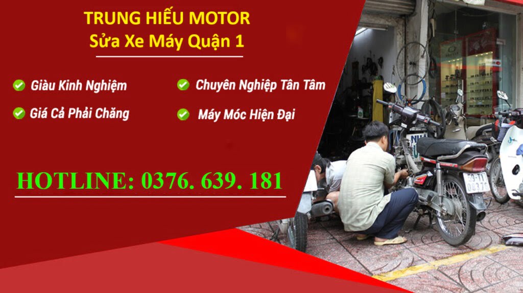 Danh sách các cửa hàng sửa chữa xe máy lưu động đáng tin cậy tại khu vực 1 giá rẻ nhất