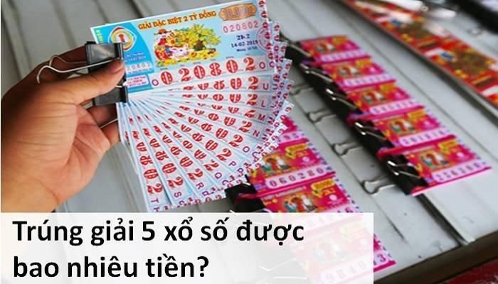 Bạn sẽ nhận được bao nhiêu tiền nếu trúng giải 5 trong xổ số? - Đào tạo nguồn nhân lực, Quản lý nguồn nhân lực, quản lý nguồn nhân lực